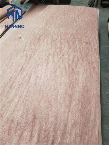Mặt gỗ trang trí Bintangor tự nhiên Tấm ván ép Cắt quay